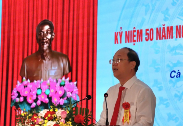 Lời ph&aacute;t biểu x&uacute;c động của B&iacute; thư Tỉnh ủy C&agrave; Mau