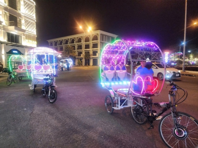 “Xe vua vui vẻ” ở Hà Tiên