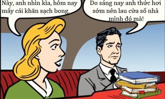 Trưa cười: Cứ tưởng nh&agrave; h&agrave;ng x&oacute;m bẩn
