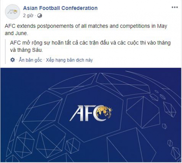AFC mang tin buồn đến cho Phi Sơn, C&ocirc;ng Phượng