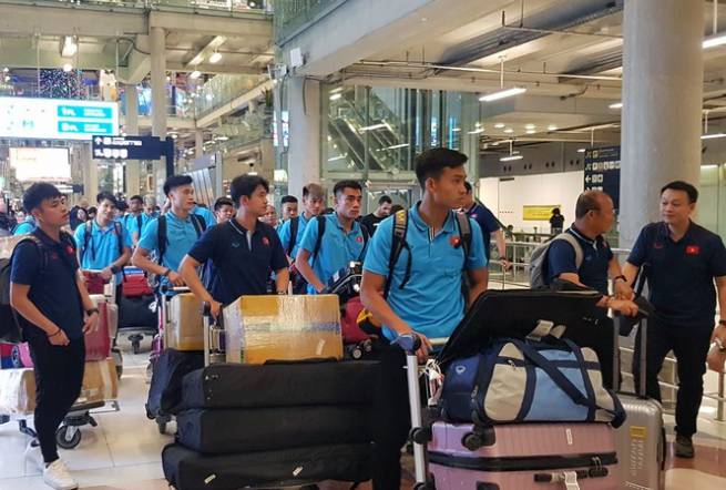 U23 Việt Nam c&oacute; mặt tại Th&aacute;i Lan, sẵn s&agrave;ng cho VCK U23 ch&acirc;u &Aacute; 2020