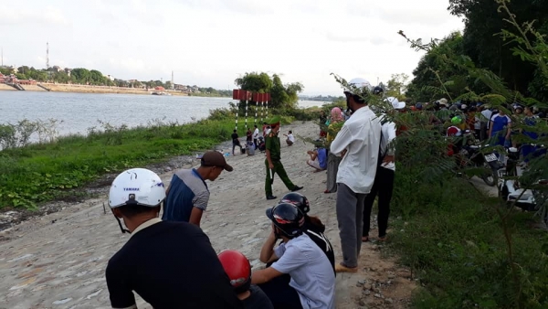 Đi học 2 ng&agrave;y kh&ocirc;ng về, thi thể nam sinh nổi tr&ecirc;n s&ocirc;ng Thạch H&atilde;n