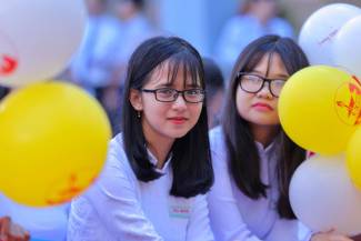 Khai giảng năm học mới: Học sinh l&agrave; trung t&acirc;m