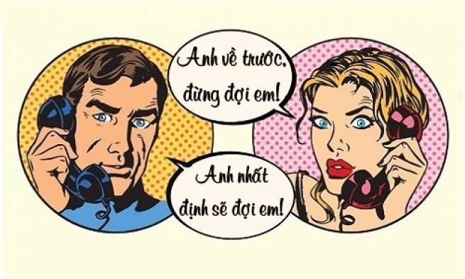S&aacute;ng cười: Vợ tức giận v&igrave; chồng lu&ocirc;n chờ đợi