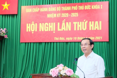 Bí thư Nguyễn Văn Nên: Cấp bách đề xuất cơ chế đặc thù cho TP Thủ Đức