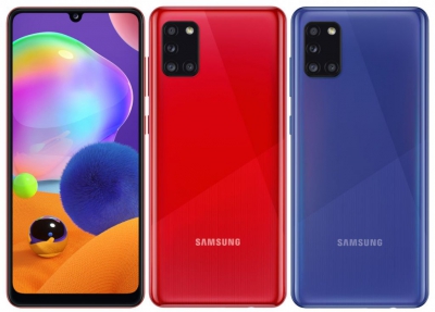 Samsung ''tr&igrave;nh l&agrave;ng'' điện thoại tầm trung Galaxy A31 với cụm 4 camera sau
