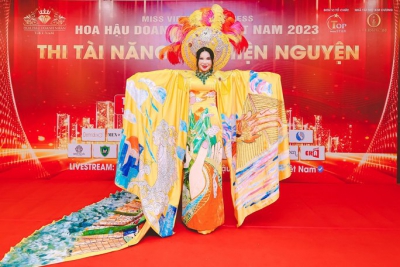 Bất ngờ với “màn” đấu giá tại cuộc thi Hoa hậu Doanh nhân Việt Nam 2023