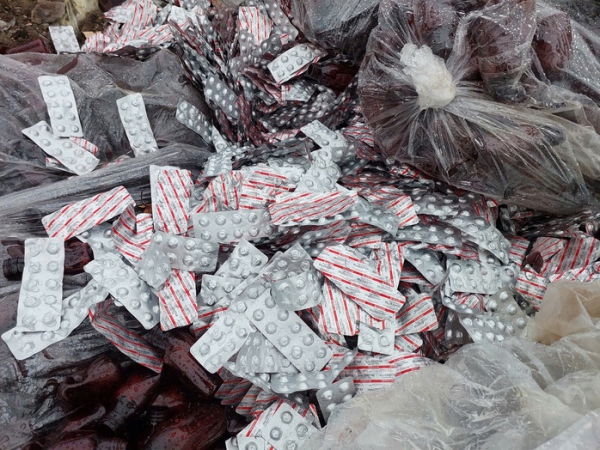 “Phi tang” hàng giả ra môi trường là vi phạm pháp luật