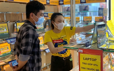Thị trường laptop s&ocirc;i động trong m&ugrave;a dịch