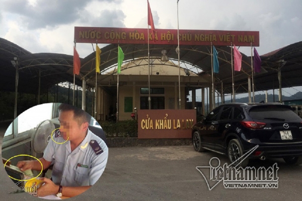 Tạm đ&igrave;nh chỉ c&ocirc;ng t&aacute;c 4 c&ocirc;ng chức cửa khẩu nhận tiền "b&ocirc;i trơn"