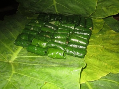 Le le nướng lá lốt vừa ngon vừa bổ