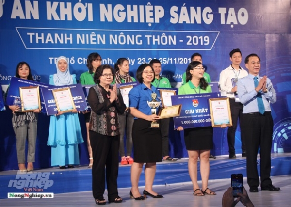 Bột rau sấy lạnh đoạt giải Nhất dự án Khởi nghiệp sáng tạo thanh niên nông thôn 2019