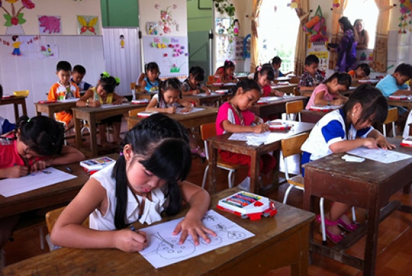 Huyện Phụng Hiệp: Đã sáp nhập 10 trường tiểu học