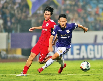 V&ograve;ng 3 Giải b&oacute;ng đ&aacute; v&ocirc; địch quốc gia LS V.League 1-2020; H&agrave; Nội FC thắng đậm, Than Quảng Ninh thua đau
