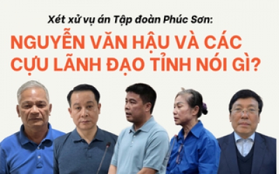Xét xử vụ án Tập đoàn Phúc Sơn: Nguyễn Văn Hậu và các cựu lãnh đạo tỉnh nói gì?