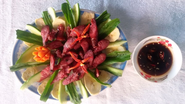 Tung lò mò – Món ăn đậm đà bản sắc dân tộc của người Chăm.