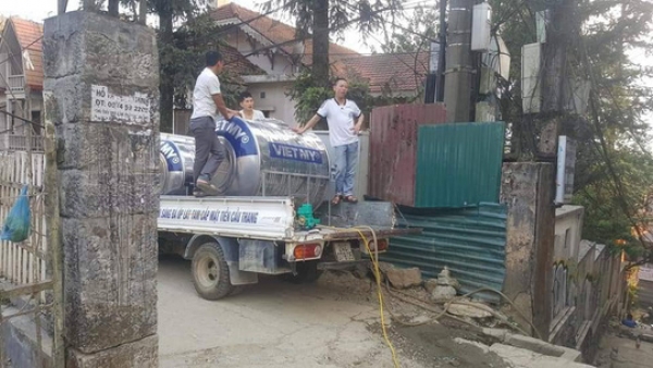 Cho&aacute;ng với gi&aacute; 500.000 đồng/m3 nước sinh hoạt ở Sa Pa, lo "vỡ trận" dịp nghỉ lễ