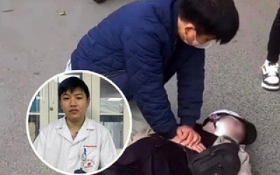 Khen thưởng b&aacute;c sĩ &eacute;p tim cứu thanh ni&ecirc;n ngừng tuần ho&agrave;n