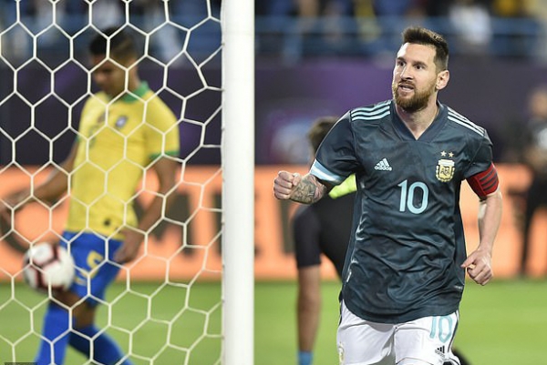 Messi t&aacute;i xuất, Argentina đoạt c&uacute;p si&ecirc;u kinh điển Nam Mỹ