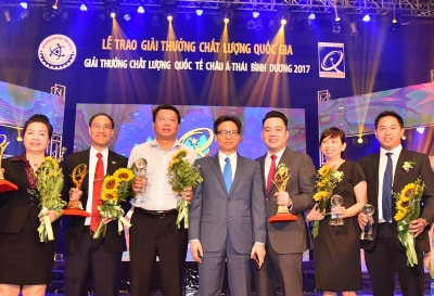 Tập đoàn Tân Á Đại Thành đạt Giải thưởng Chất lượng châu Á - Thái Bình Dương