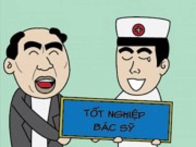 Mất bao năm học h&agrave;nh nhưng kh&ocirc;ng bằng "b&aacute;c sĩ online"