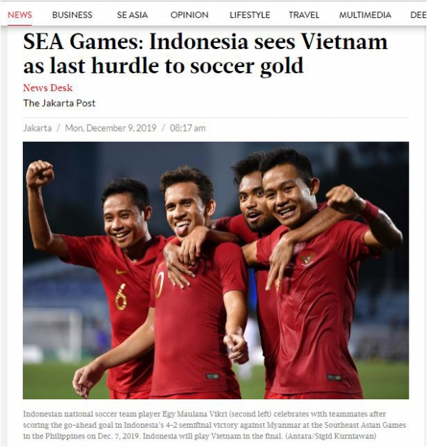 B&aacute;o Indonesia muốn đội nh&agrave; phục hận trận thua trước U22 Việt Nam