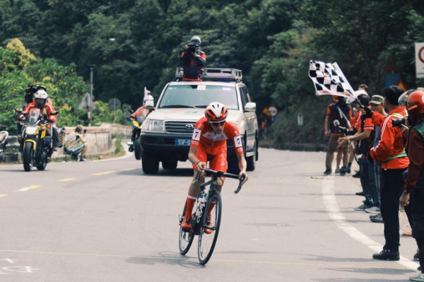 B&iacute; quyết chiến thắng của Ho&agrave;ng Giang tại chặng 5