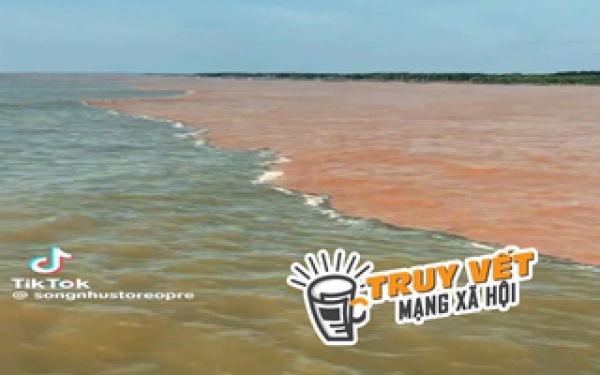 &ldquo;Giải m&atilde;&rdquo; hiện tượng nước c&oacute; m&agrave;u xanh v&agrave; n&acirc;u đỏ ở ven biển C&agrave; Mau