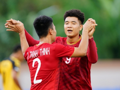 B&aacute;o ch&acirc;u &Aacute; ca ngợi U22 Việt Nam sau m&agrave;n hủy diệt U22 Brunei