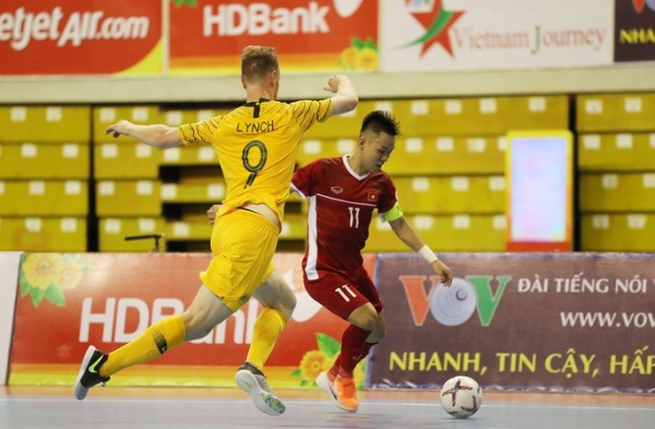 Việt Nam thắng kịch t&iacute;nh &Uacute;c ng&agrave;y ra qu&acirc;n Giải Futsal Đ&ocirc;ng Nam &Aacute;