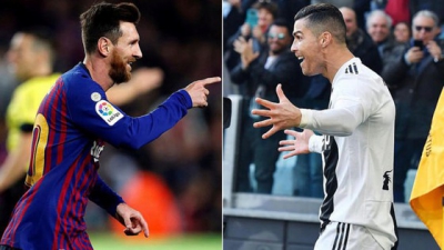 Vượt qua Messi, Ronaldo trở th&agrave;nh cầu thủ hay nhất mọi thời đại