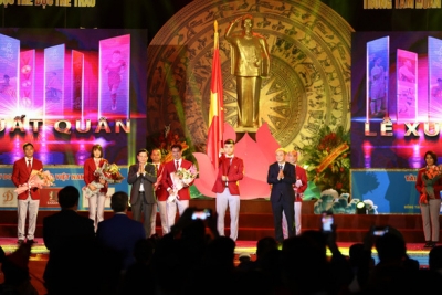 Đo&agrave;n thể thao Việt Nam xuất qu&acirc;n dự SEA Games 30