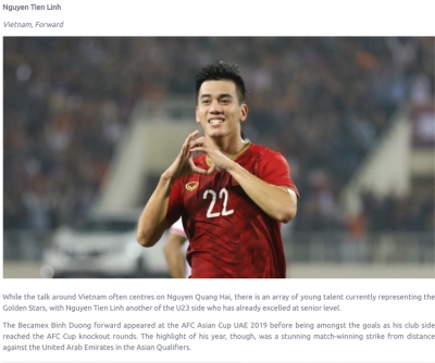 AFC 'ng&oacute; lơ' Quang Hải, chỉ ra cầu thủ đ&aacute;ng xem nhất U23 Việt Nam