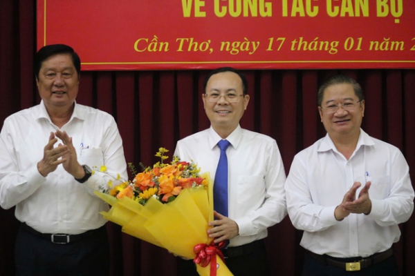 Bí thư Tỉnh uỷ Kiên Giang được điều động làm Bí thư Thành uỷ Cần Thơ