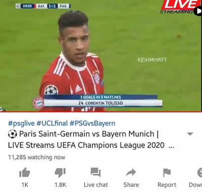 Hơn 1 vạn CĐV xem nhầm trận chung kết Champions League