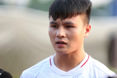 Đội trưởng Quang Hải đề cao cảnh gi&aacute;c &yacute; ch&iacute; của Triều Ti&ecirc;n