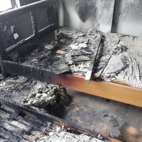 Lai Ch&acirc;u: Đối tượng ng&aacute;o ngơ đốt ph&ograve;ng nh&agrave; nghỉ ch&aacute;y dữ dội