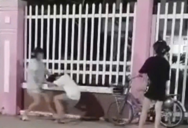 Xử lý nhóm thanh thiếu niên đánh nhau liên quan học sinh ở An Giang