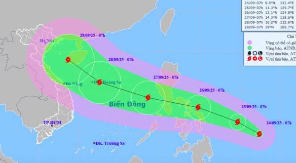 Bão chồng bão: Xuất hiện thêm cơn bão rất mạnh mới hướng vào Biển Đông