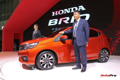 Honda VN tiết lộ th&ocirc;ng tin đầu ti&ecirc;n v&agrave; thời điểm ra mắt Brio, tung khuyến mại sớm phả hơi n&oacute;ng v&agrave;o VinFast Fadil