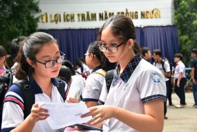 Điểm thi lớp 10: Phổ điểm thấp cả 3 môn
