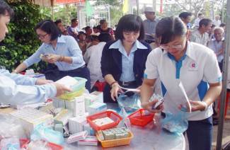 G&oacute;p phần trong c&ocirc;ng t&aacute;c chăm s&oacute;c sức khỏe nh&acirc;n d&acirc;n