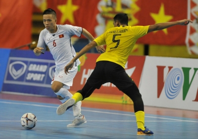Tuyển Việt Nam chạm tr&aacute;n Th&aacute;i Lan ở b&aacute;n kết Giải Futsal Đ&ocirc;ng Nam &Aacute;