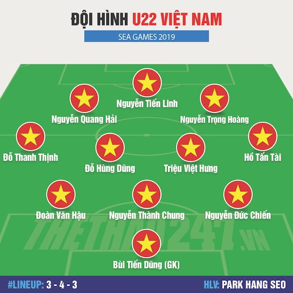 Trực tiếp U22 Việt Nam vs U22 Indonesia: Bản lĩnh t&acirc;n vương