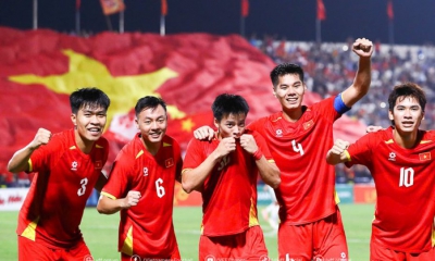 Đội tuyển U23 Việt Nam c&ugrave;ng Th&aacute;i Lan tham dự VCK U23 ch&acirc;u &Aacute; 2026