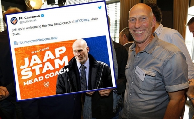 Jaap Stam l&agrave;m HLV trưởng của Cincinnati v&agrave; sai lầm của truyền th&ocirc;ng