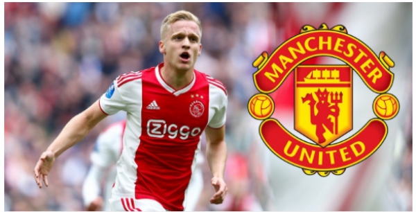 MU đạt thỏa thuận mua Van de Beek từ Ajax