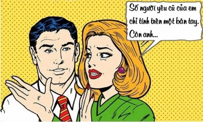 Trưa cười: Cho&aacute;ng v&aacute;ng với số lượng người y&ecirc;u cũ của bạn g&aacute;i