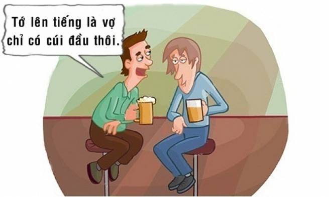 S&aacute;ng cười: B&iacute; k&iacute;p để vợ lu&ocirc;n c&uacute;i đầu lắng nghe