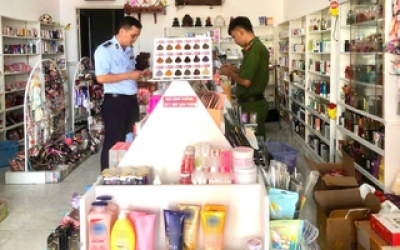 Cà Mau phát hiện lượng lớn mỹ phẩm không rõ nguồn gốc